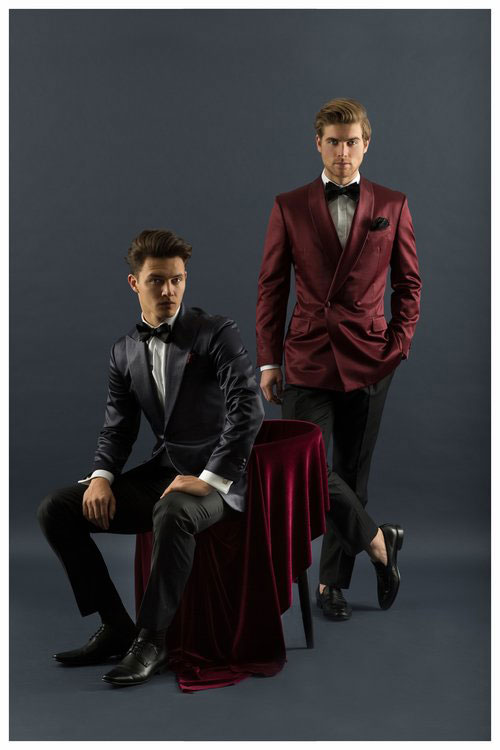 Individually tailored suits by Carl Nave