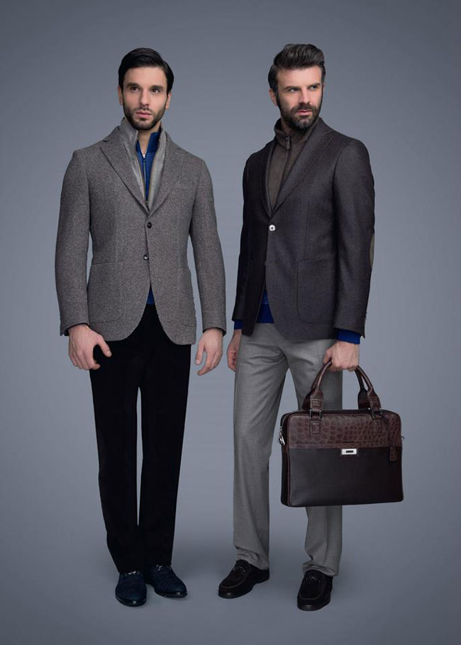 Italian tailor-made suits by Castello d'Oro