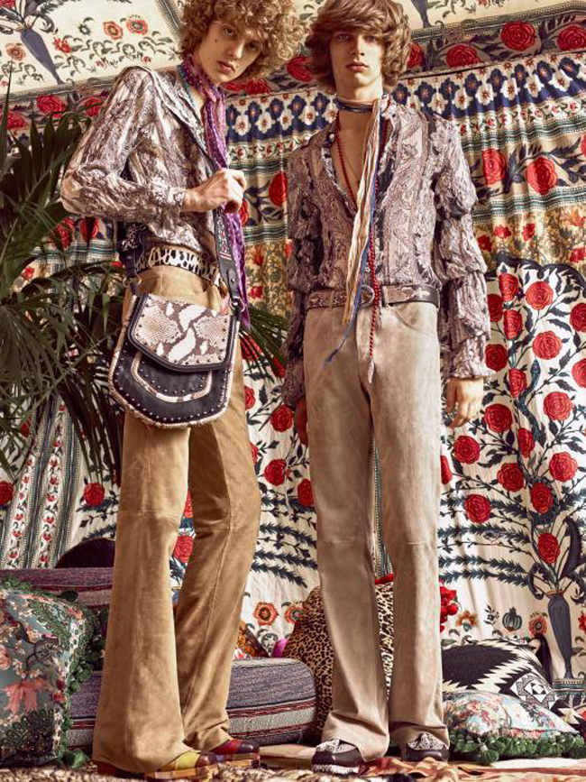 Roberto Cavalli Spring/Summer 2017 collection - boho style