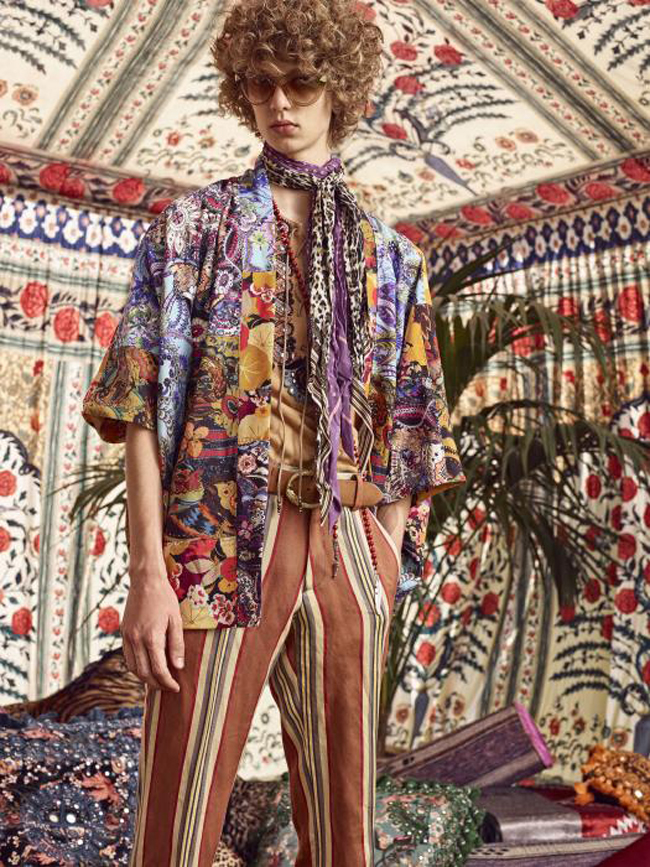 Roberto Cavalli Spring/Summer 2017 collection - boho style