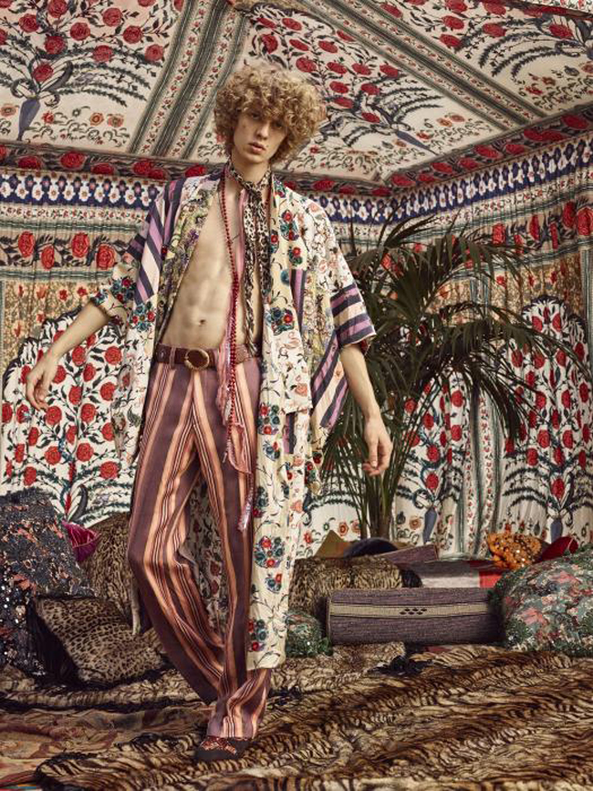 Roberto Cavalli Spring/Summer 2017 collection - boho style