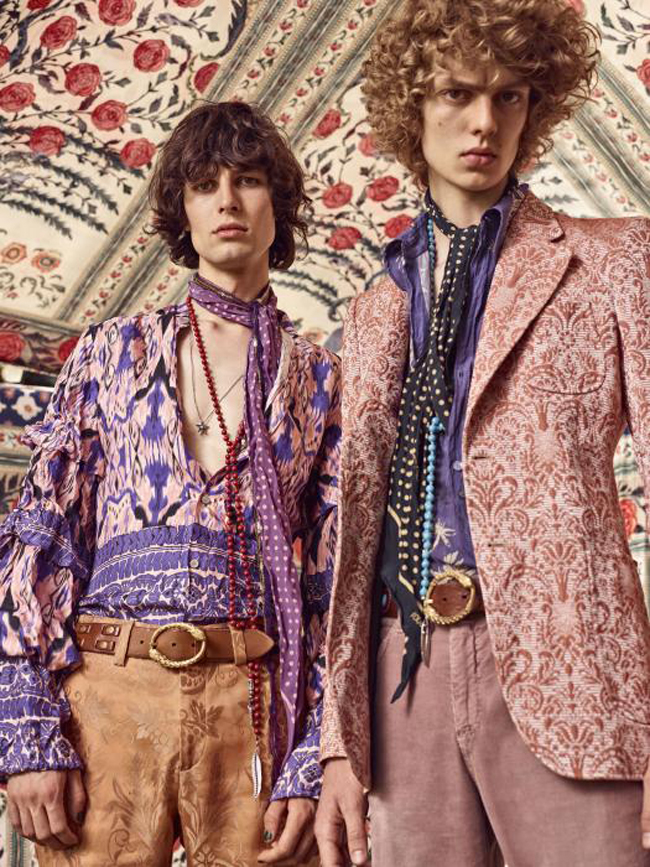 Roberto Cavalli Spring/Summer 2017 collection - boho style