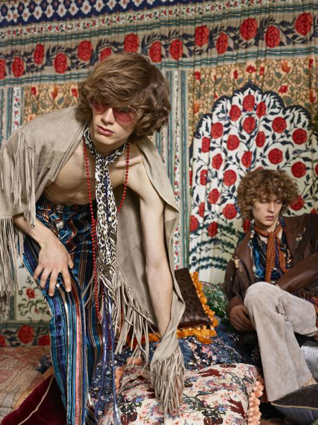 Roberto Cavalli Spring/Summer 2017 collection - boho style