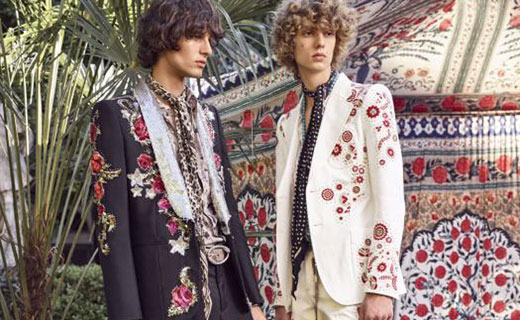 Roberto Cavalli Spring/Summer 2017 collection - boho style