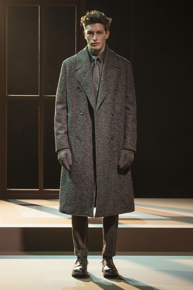 Cerruti Fall/Winter 2016-2017 - the original codes of masculine elegance