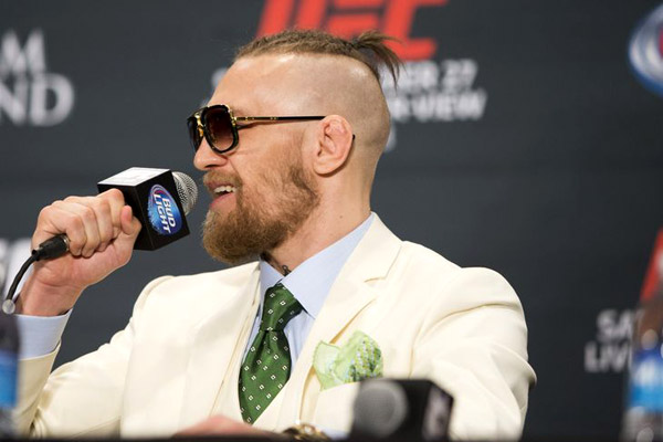 Conor McGregor - the stylish Irish MMA fighter 