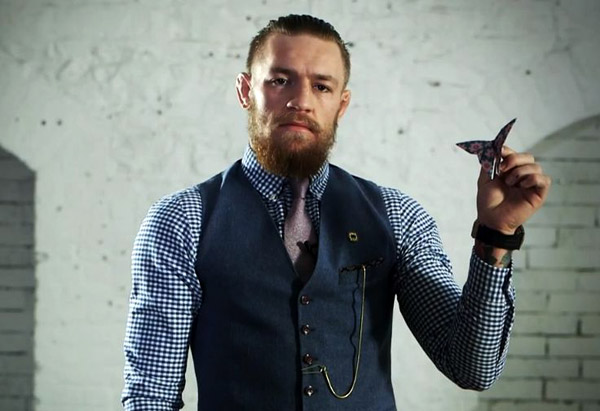 Conor McGregor - the stylish Irish MMA fighter 