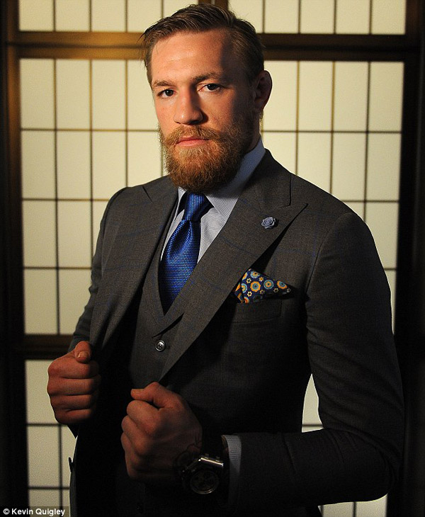 Conor McGregor - the stylish Irish MMA fighter 