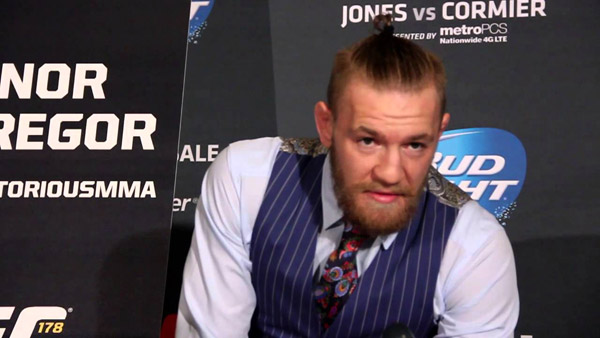 Conor McGregor - the stylish Irish MMA fighter 