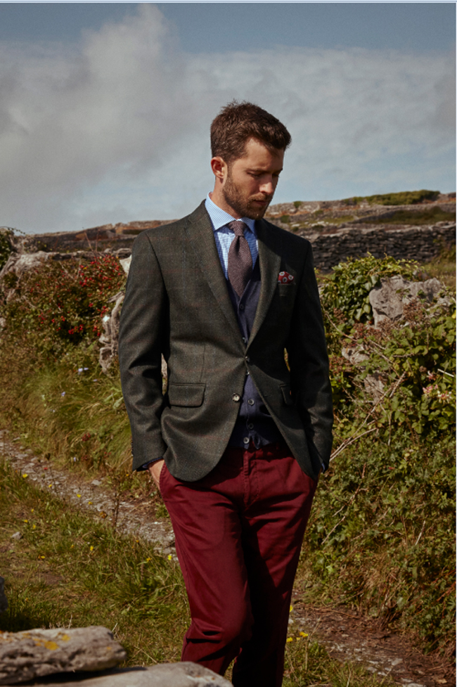 Irish made-to-measure suits by Louis Copeland