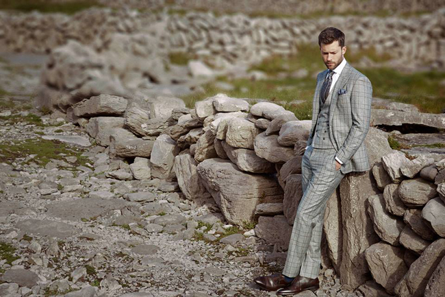 Irish made-to-measure suits by Louis Copeland