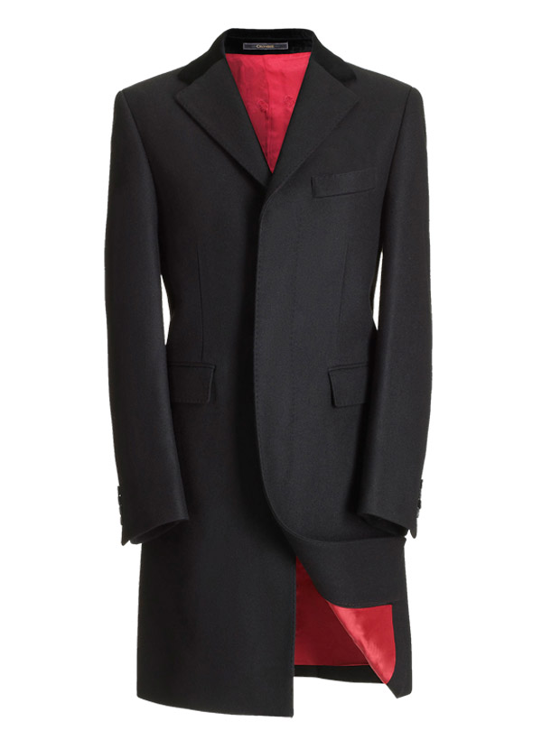 Crombie on sale overcoat mens