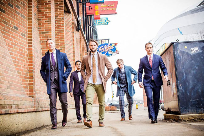 Canadian custom made suits by Curtis Eliot