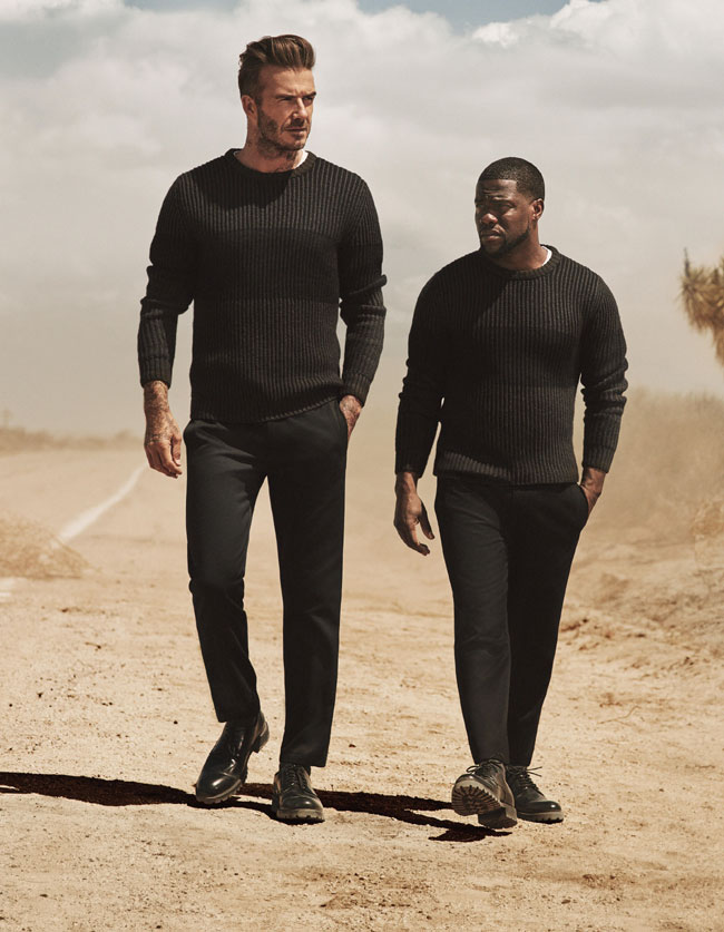 David Beckham and Kevin Hart reunite for a road trip in new H&M campaign