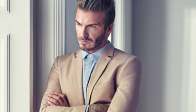 David Beckham in the new Modern Essentials campaign for H&M