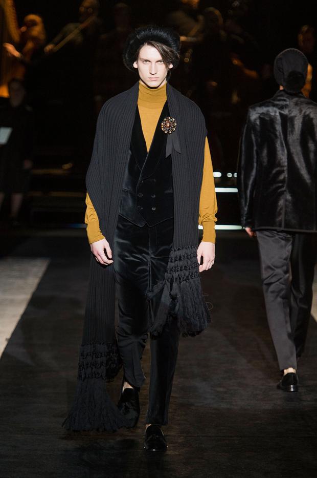 DAKS Fall/Winter 2016 - the elegant sentiment of English eveningwear