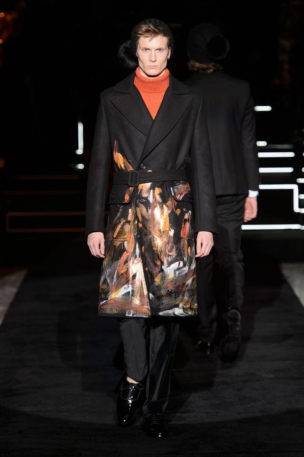 DAKS Fall/Winter 2016 - the elegant sentiment of English eveningwear