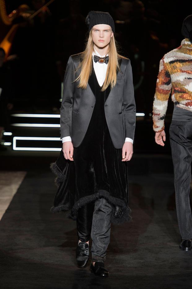 DAKS Fall/Winter 2016 - the elegant sentiment of English eveningwear