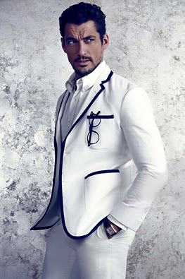 David James Gandy - the best dressed and undressed model