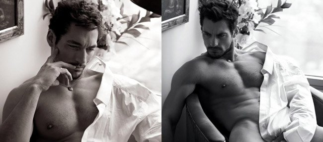 David James Gandy - the best dressed and undressed model