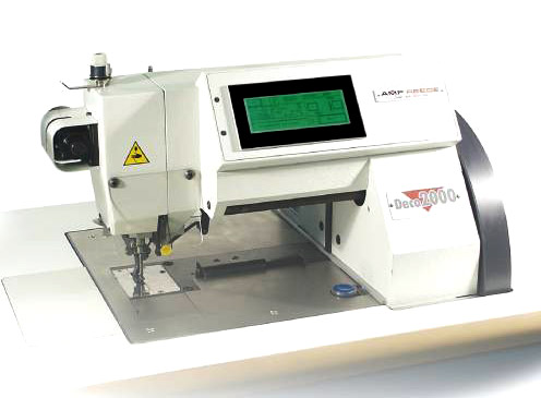 DECO 2000 - an electronically controlled decorative hand stitching