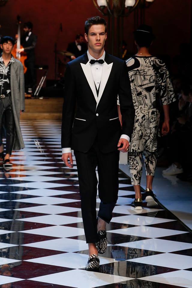 dolce and gabbana suits 2018