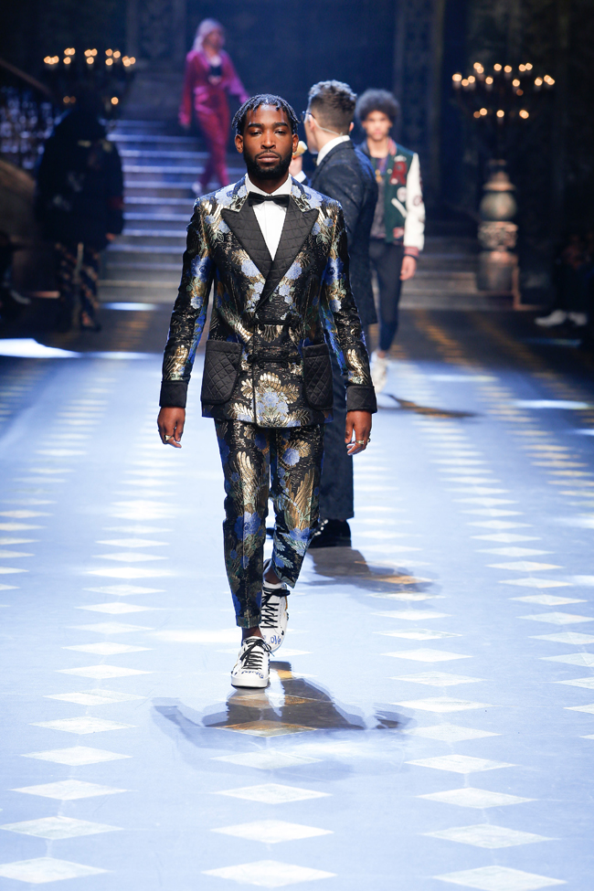 dolce and gabbana suits 2018