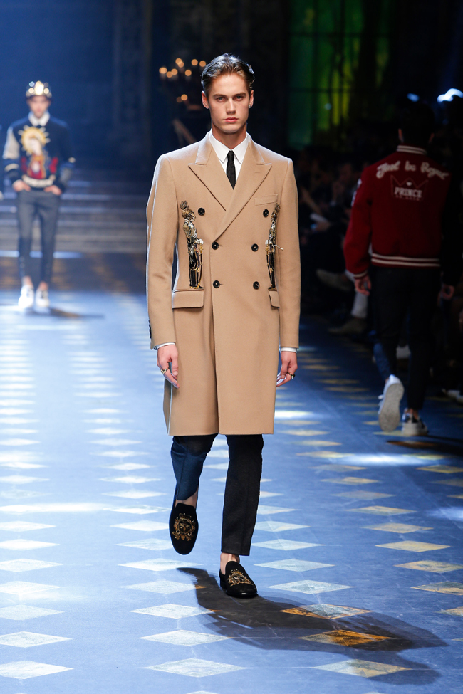 dolce and gabbana mens winter coats