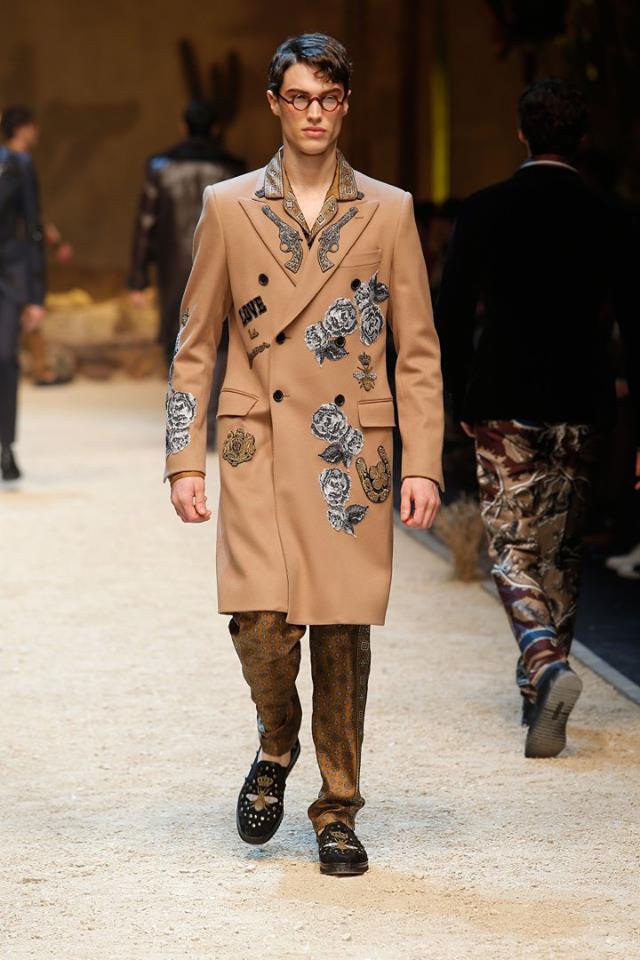 Dolce & Gabbana Fall-Winter 2016/2017 Men's collection 