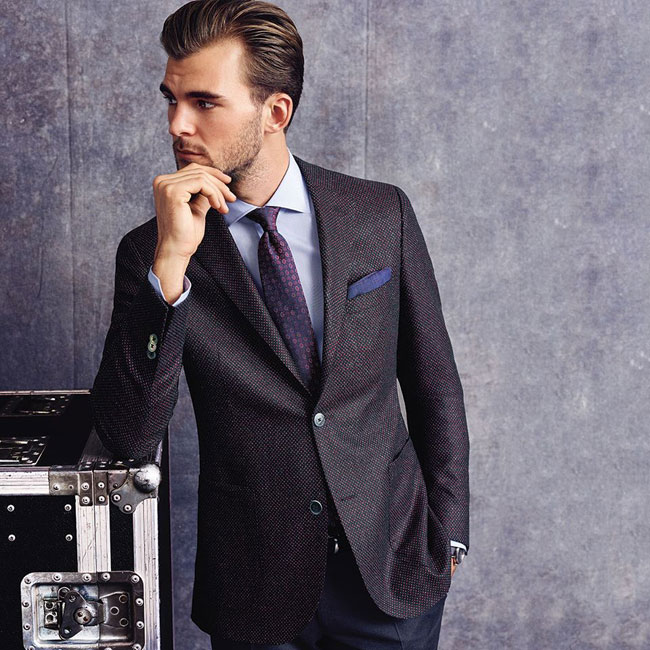 German made-to-measure suits by Eduard Dressler