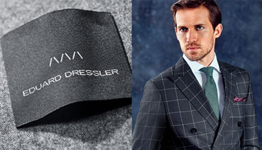 German made-to-measure suits by Eduard Dressler