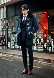 Classic men's coats: Duffle coat