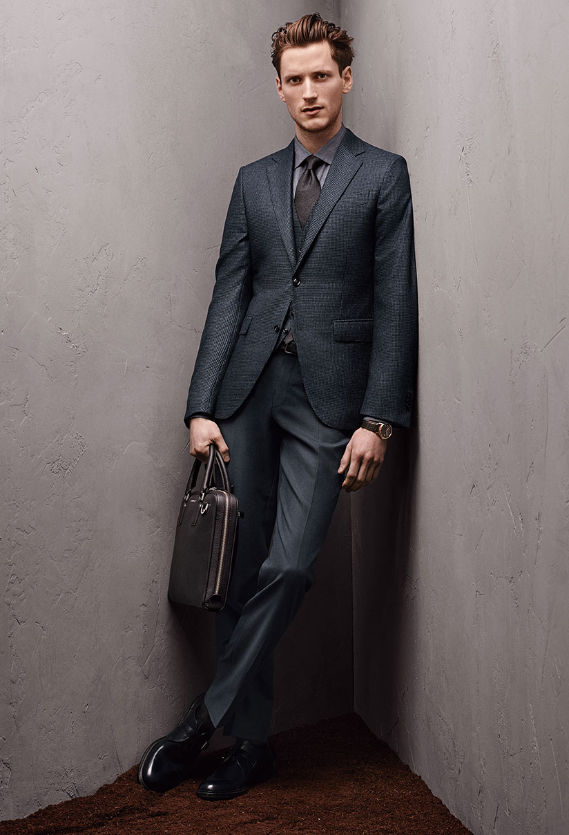 Menswear and accessories for Fall-Winter 2015/2016 by Ermenegildo Zegna