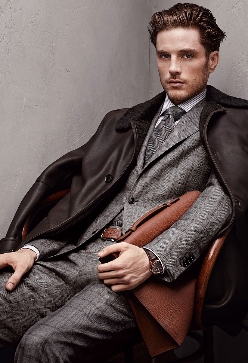 Menswear and accessories for Fall-Winter 2015/2016 by Ermenegildo Zegna