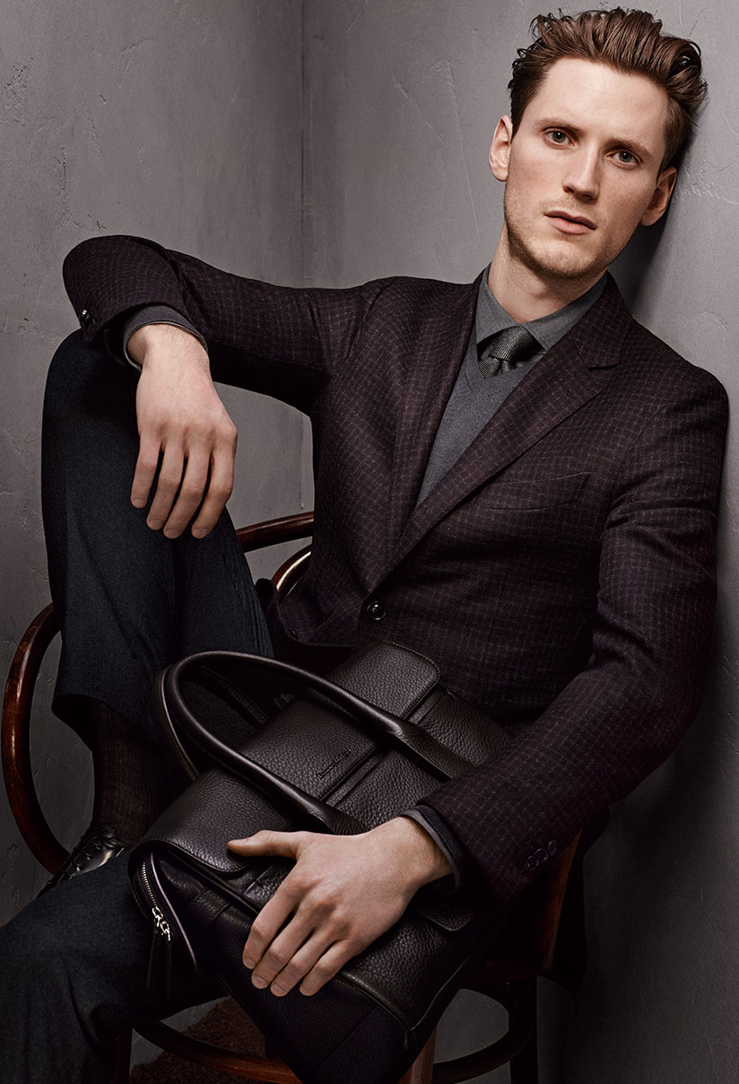 Menswear and accessories for Fall-Winter 2015/2016 by Ermenegildo Zegna