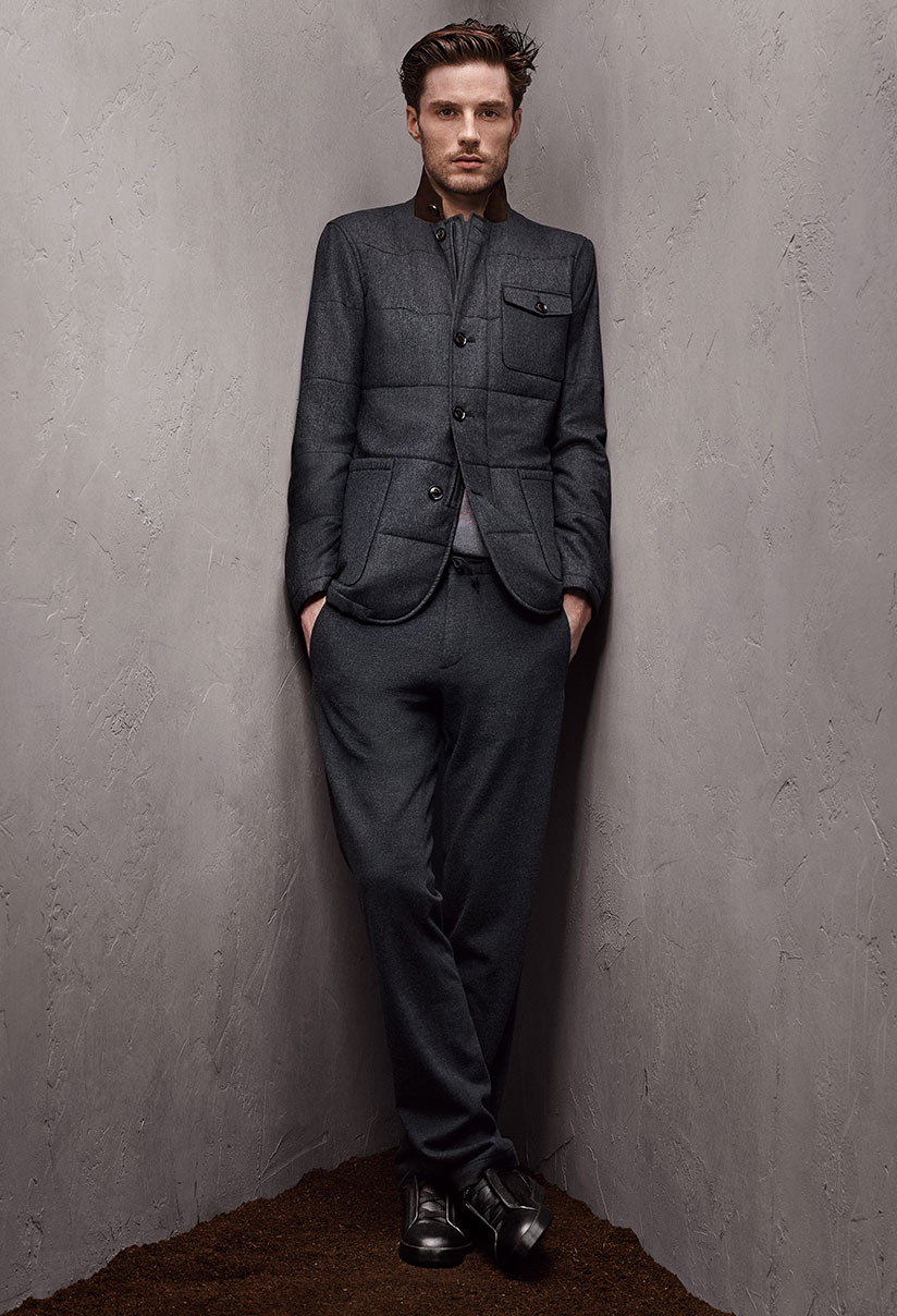 Menswear and accessories for Fall-Winter 2015/2016 by Ermenegildo Zegna