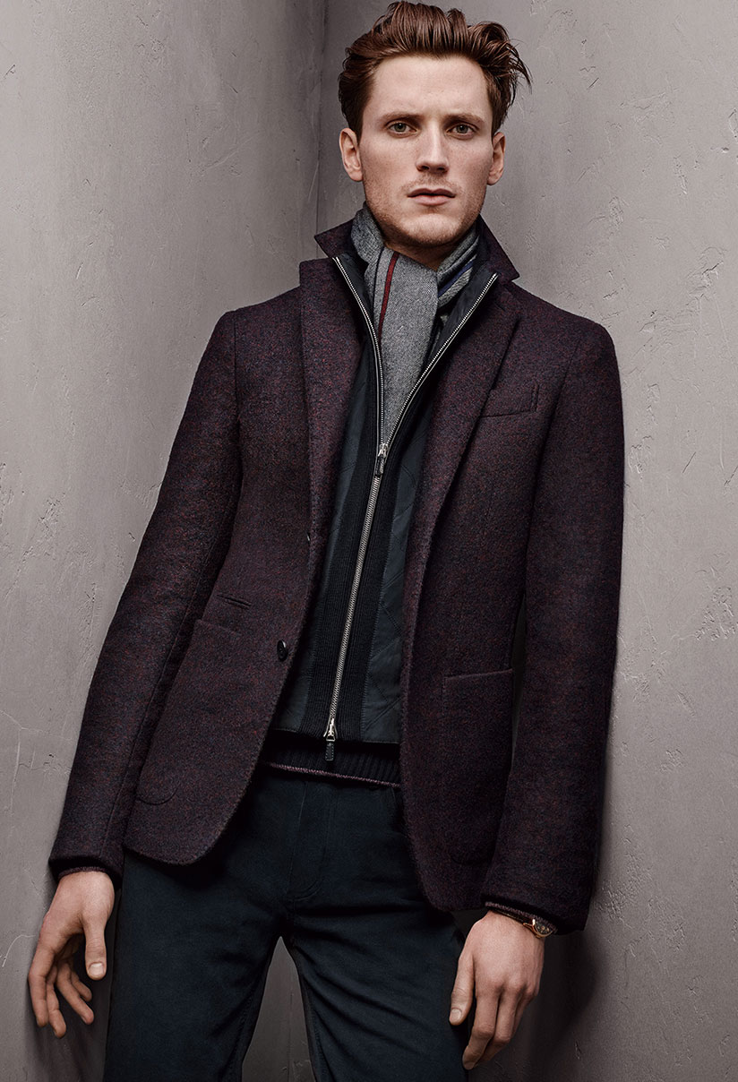 Menswear and accessories for Fall-Winter 2015/2016 by Ermenegildo Zegna