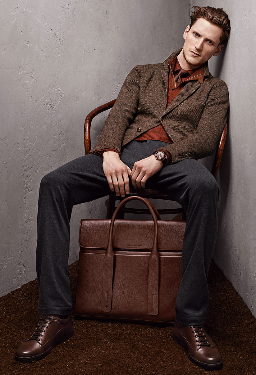 Menswear and accessories for Fall-Winter 2015/2016 by Ermenegildo Zegna