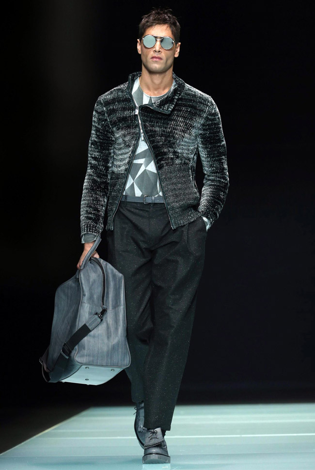 Milan Men's Fashion Week: Emporio Armani Fall-Winter 2016/2017 collection