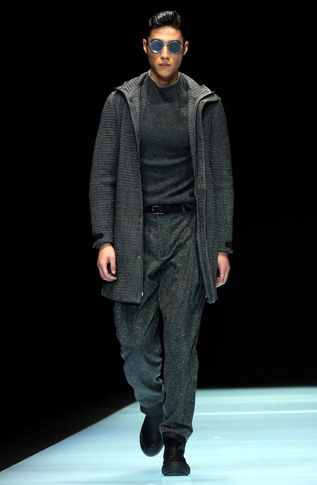 Milan Men's Fashion Week: Emporio Armani Fall-Winter 2016/2017 collection