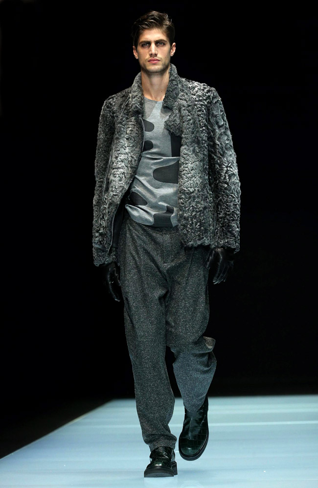 Milan Men's Fashion Week: Emporio Armani Fall-Winter 2016/2017 collection