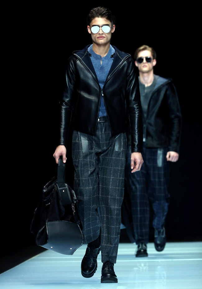 Milan Men's Fashion Week: Emporio Armani Fall-Winter 2016/2017 collection