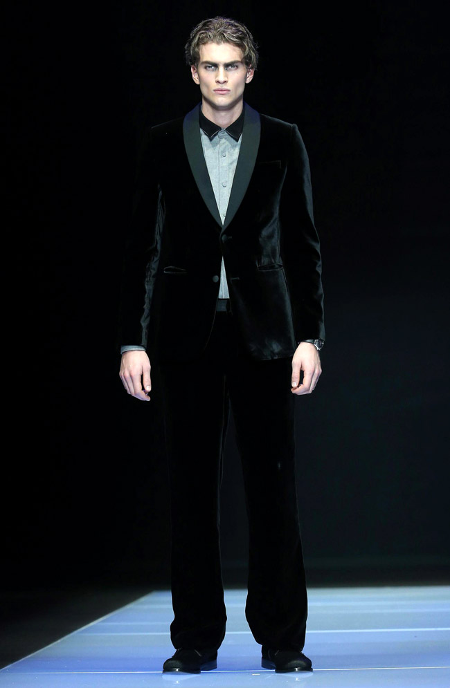 Milan Men's Fashion Week: Emporio Armani Fall-Winter 2016/2017 collection