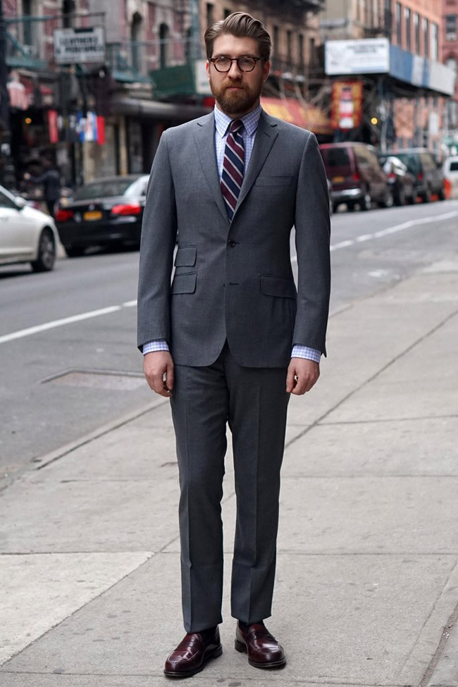 Made-to-order suits and sport coats by Epaulet New York