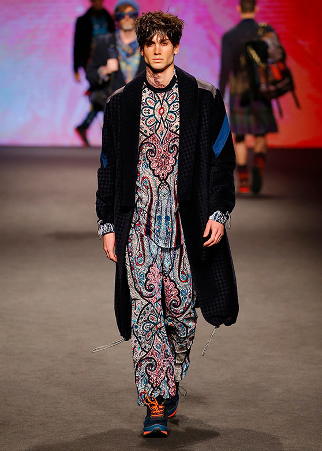 Etro Fall/Winter 2017-2018 collection - full of colours