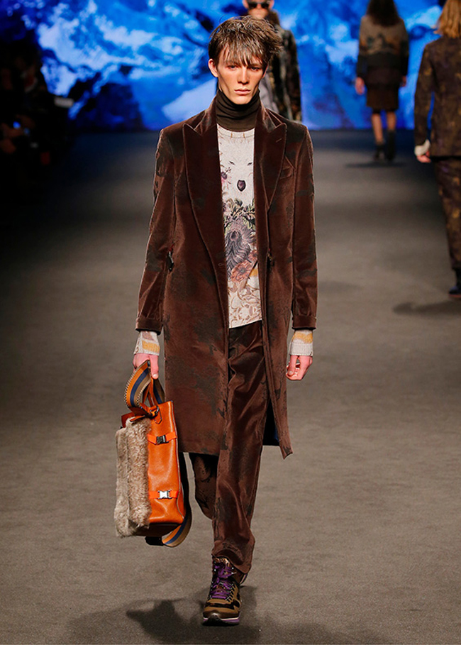 Etro Fall/Winter 2017-2018 collection - full of colours