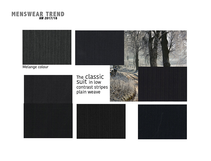 Fall-Winter 2017/2018 menswear trends: Suit Fabrics
