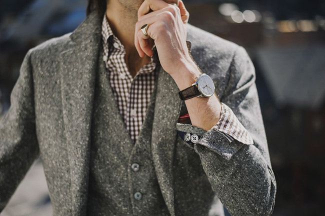 Garrison Bespoke Classic Shades of Blue Suits