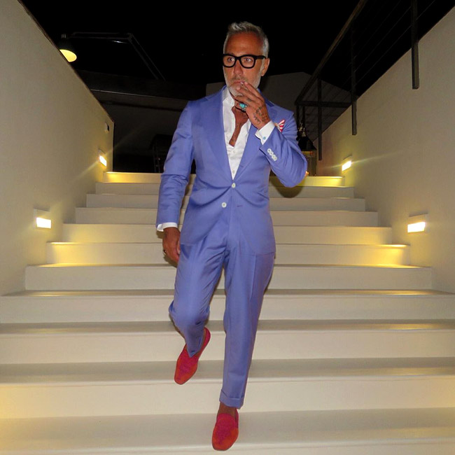 Italian entrepreneur and millionaire Gianluca Vacchi