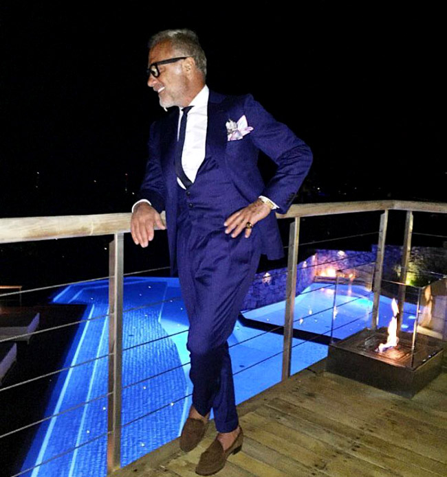 Italian entrepreneur and millionaire Gianluca Vacchi